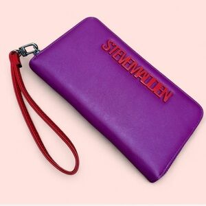 Steve Madden Vibrant Pink Clutch